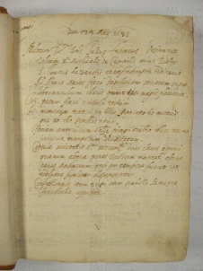 O.VI.3 Viste Pastorali 1585-1588 - pag. 2r Campiglio 1585