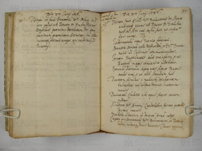 O.VI.3 Viste Pastorali 1585-1588 - pag. 86 Montecorone 1586 -  Monteombraro 1586