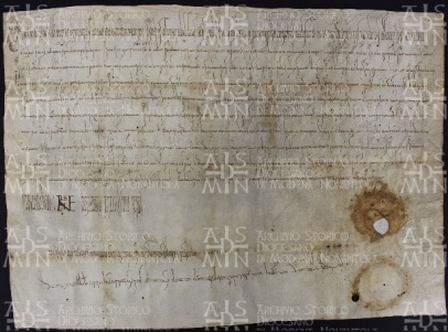 4 A.10.IVr, Privilegio di Berengario col quale conferma alla chiesa di Modena donazione di castello presso Cittanova fattale da Gotefredo vescovo, villa Stazzano, 904