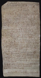 30 B.2.XXXr, Investitura fatta da Ildeprando vescovo a favore di Martino e di Lupo da Isola, Modena, 991, mag.