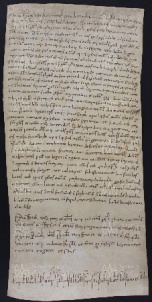 40 B.12.XLr, Donazione fatta da Pietro e da Giovanni da Ulmido a favore di Ingone vescovo, Vignola, 1026, set. 17