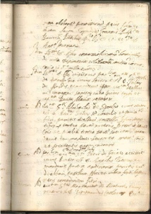 ACMo O.I.33 - pag. 102r Ranocchio 1572 - Specchio (Montespecchio) 1572 - Gaiato 1572 - Montorso 1572