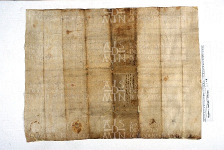 6 A.3.VIIv, Diploma Ludovico Pio, Aquisgrana 822, feb. 8
